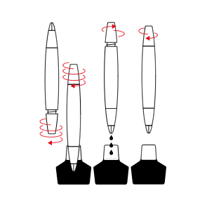 How to Fill a Piston Fountain Pen