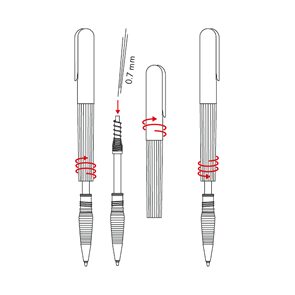Changing refills - LAMY imporium