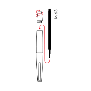 Changing refills - LAMY 2000
